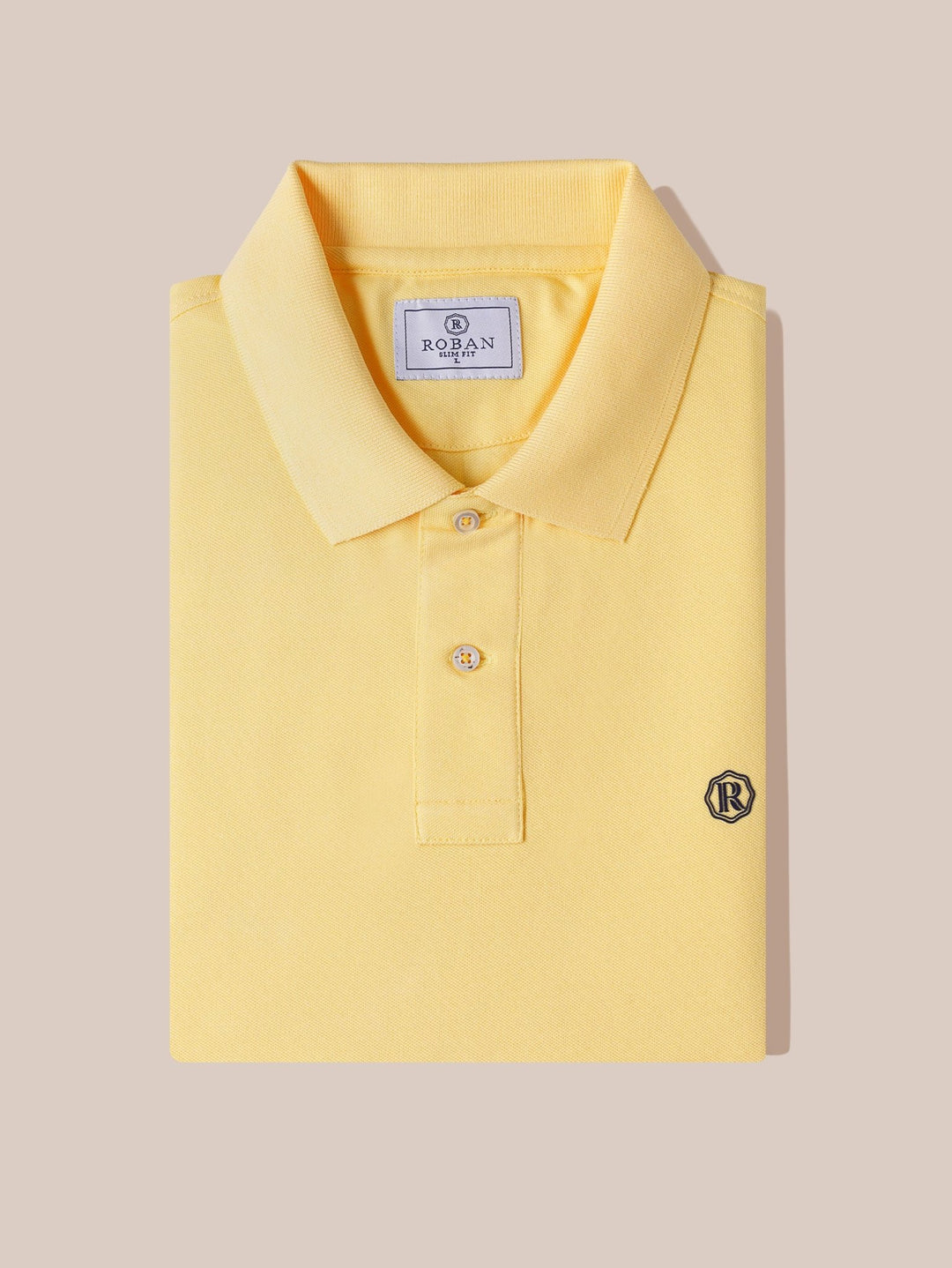 Cotton Polo Slim fit T-Shirt - Roban