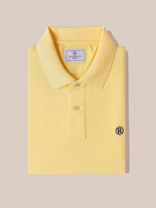 Cotton Polo Slim fit T-Shirt - Roban