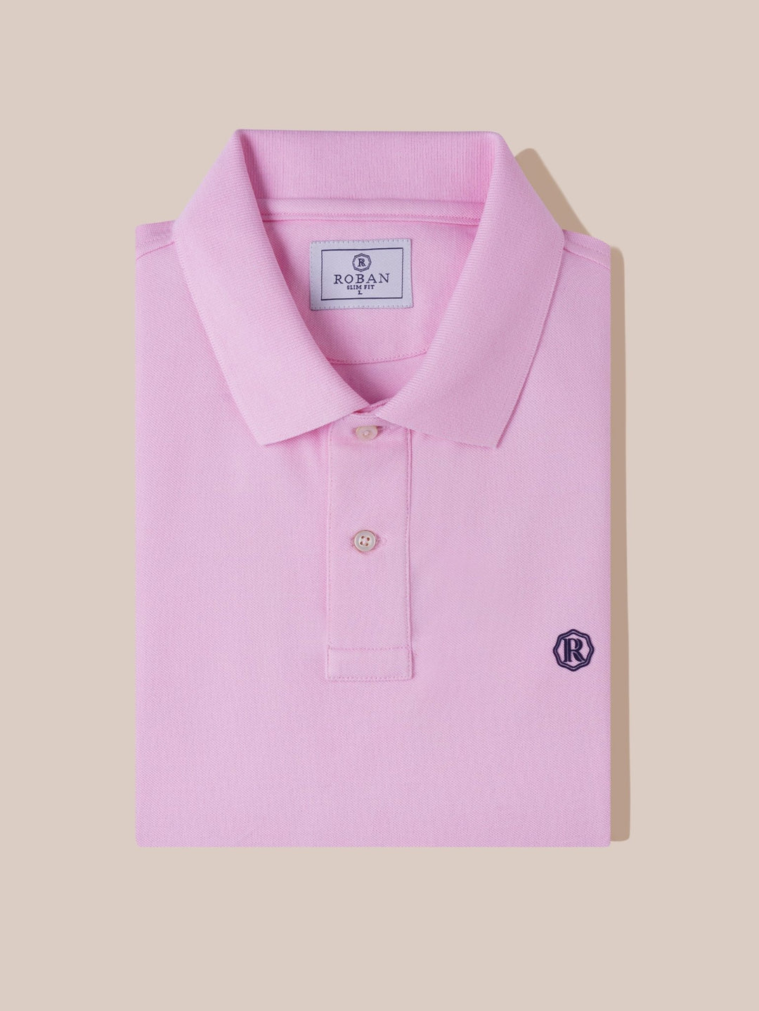 Cotton Polo Slim fit T-Shirt - Roban