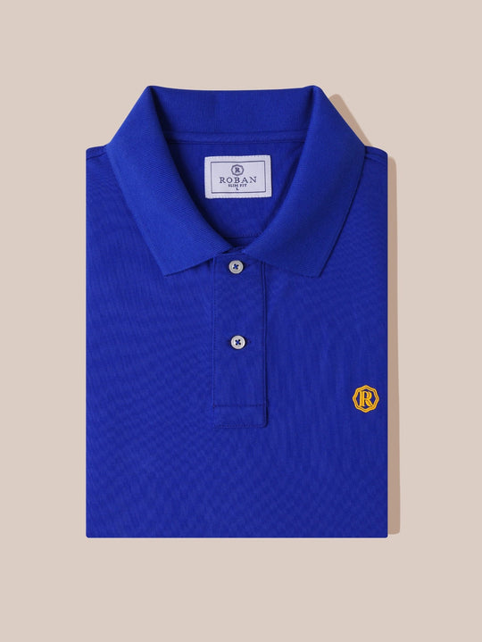 Cotton Polo Slim fit T-Shirt - Roban
