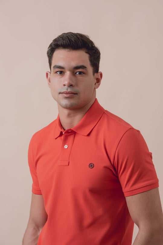 Cotton Polo Slim fit T-Shirt - Roban