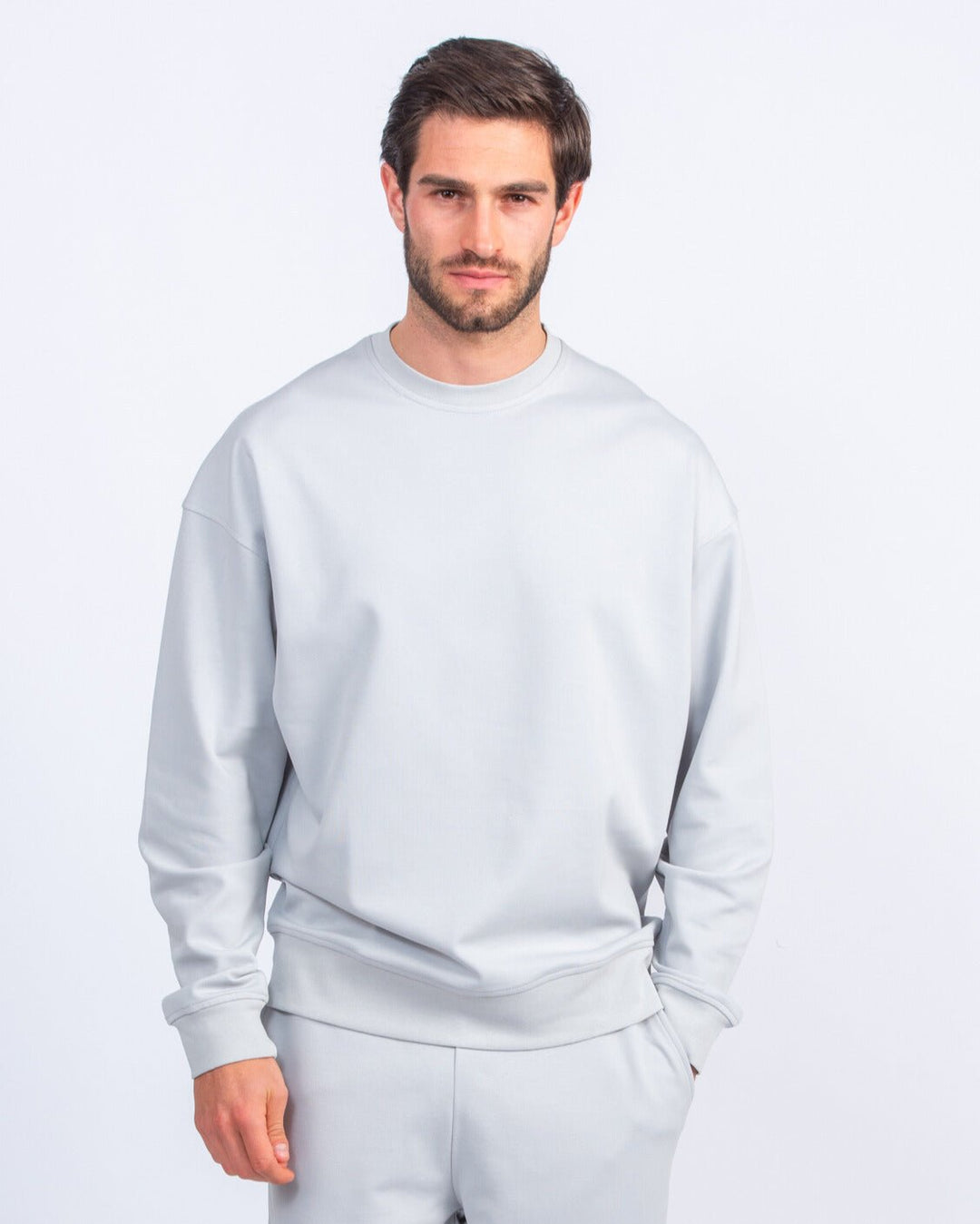 Cotton Round - neck Oversized T-Shirt - Roban
