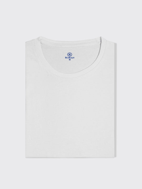 Cotton Roundneck Short Sleeve UnderShirt - Roban