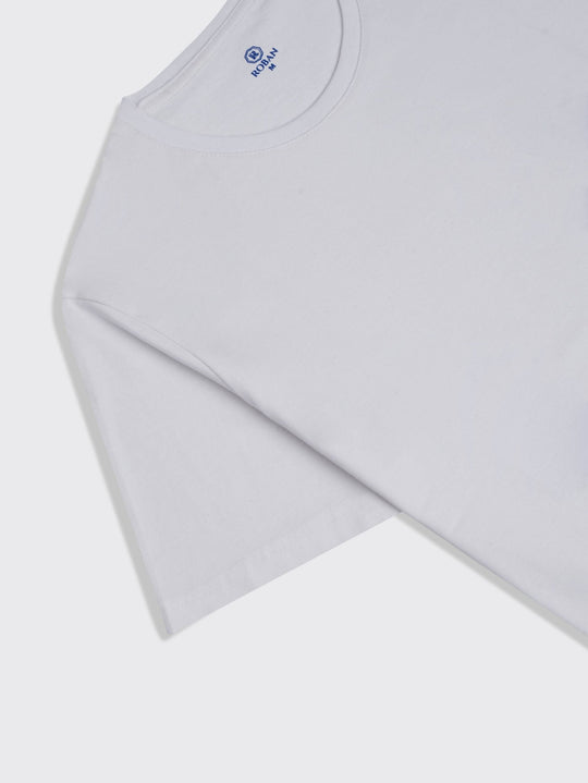 Cotton Roundneck Short Sleeve UnderShirt - Roban