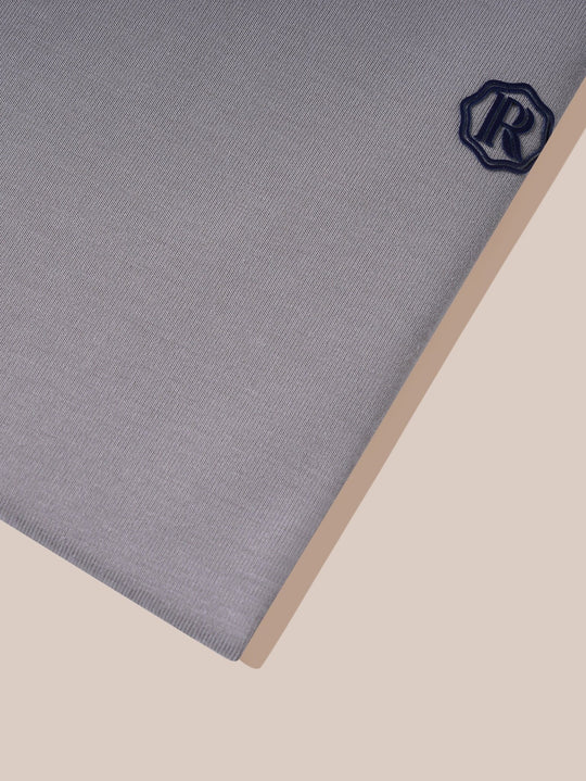Cotton Roundneck Slim Fit T-Shirt - Roban