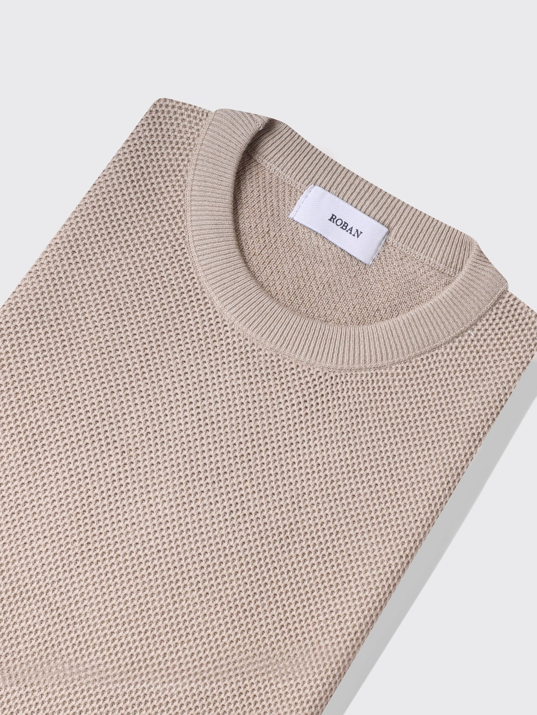 Crewneck Knitted Pullover - Roban