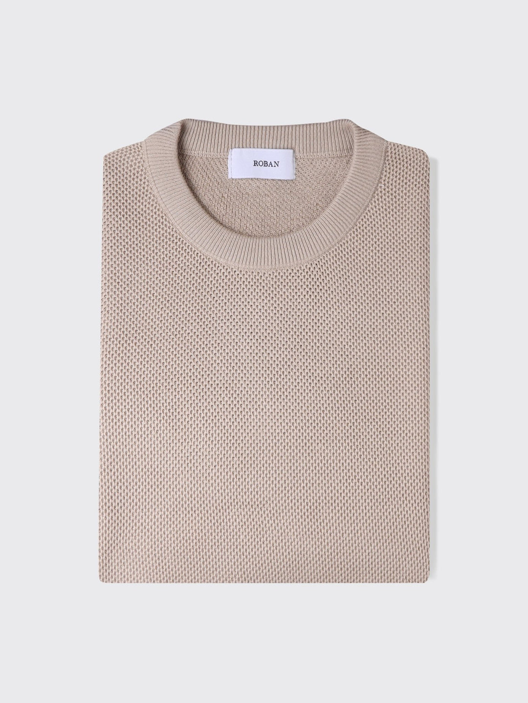 Crewneck Knitted Pullover - Roban