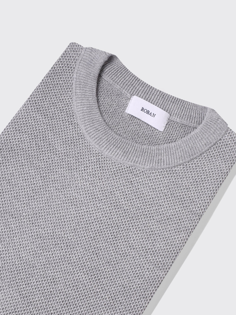 Crewneck Knitted Pullover - Roban