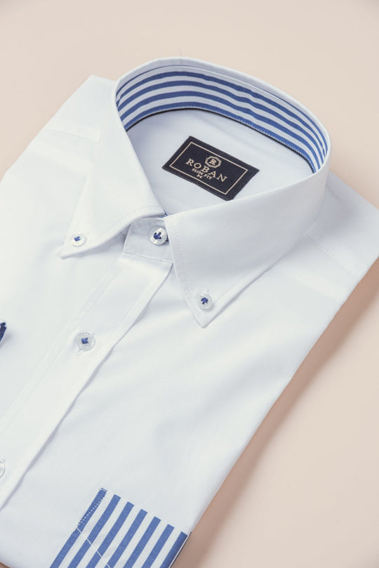 FINE COTTON SLIM FIT SHIRT - Roban