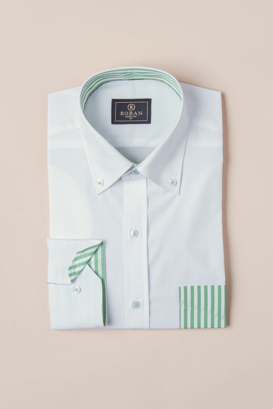FINE COTTON SLIM FIT SHIRT - Roban