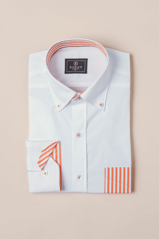 FINE COTTON SLIM FIT SHIRT - Roban