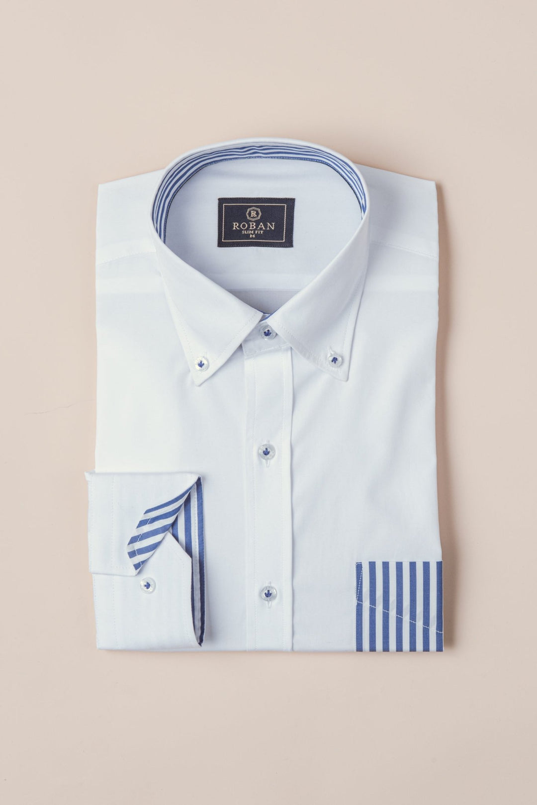 FINE COTTON SLIM FIT SHIRT - Roban