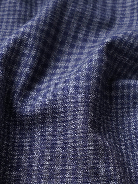 Flannel Checked Cotton Regular Fit Shirt - Roban