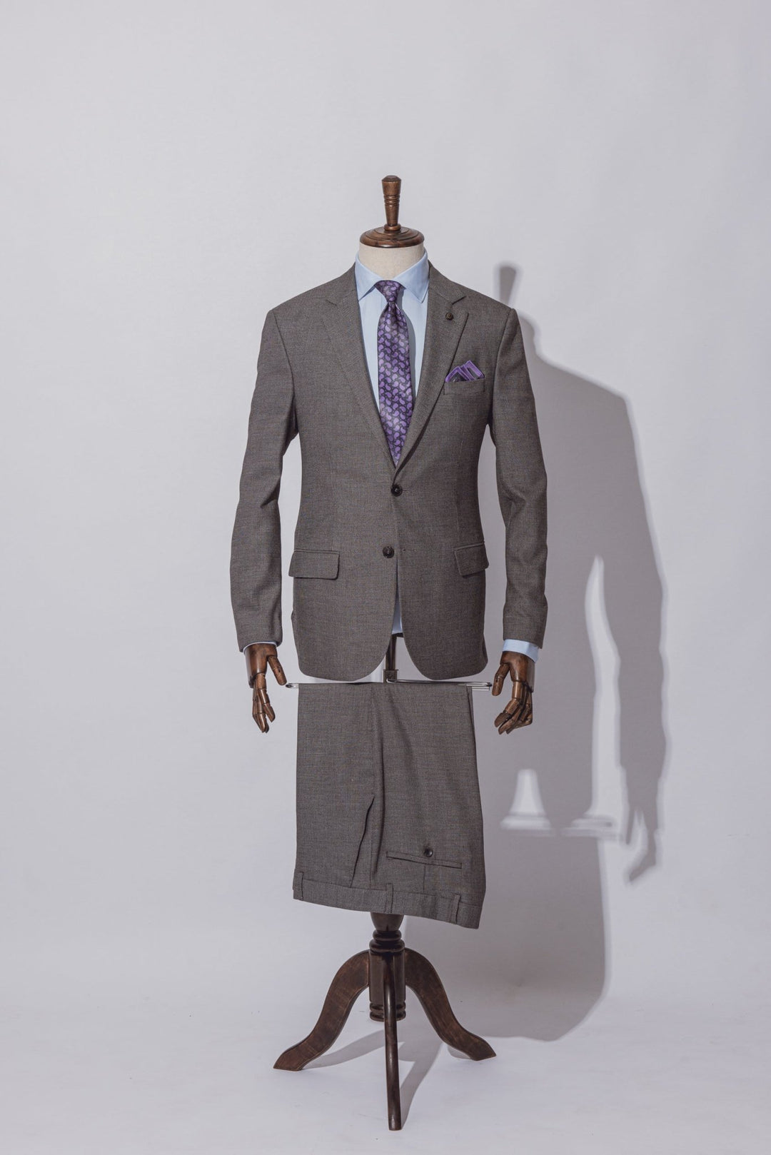 GREY WEBSTER REGULAR FIT SUIT - Roban