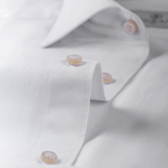 HERRINGBONE COTTON REGULAR FIT - Roban