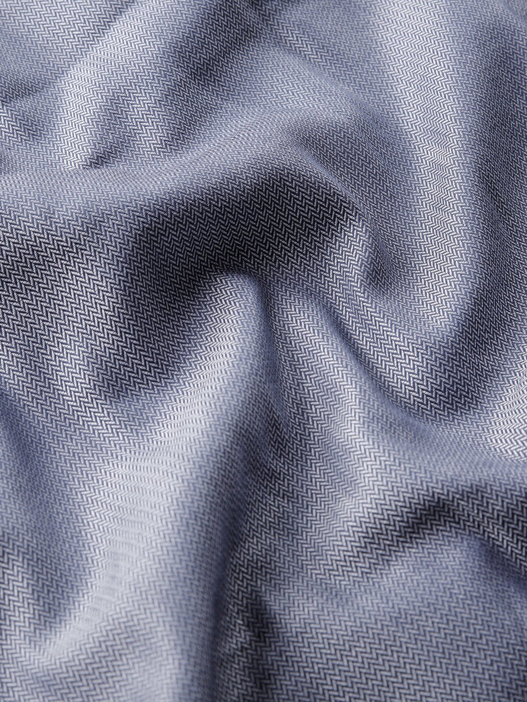 Herringbone Cotton Regular Fit Shirt - Roban