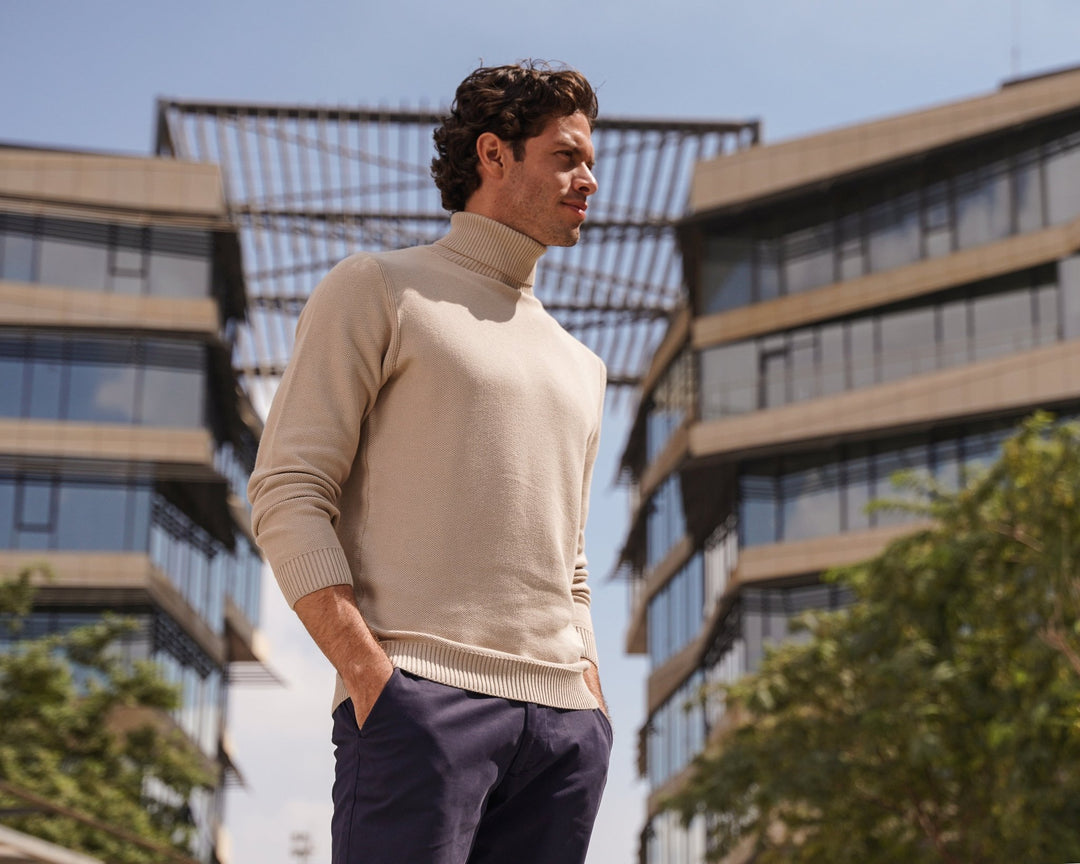 High Turtleneck Pullover - Roban