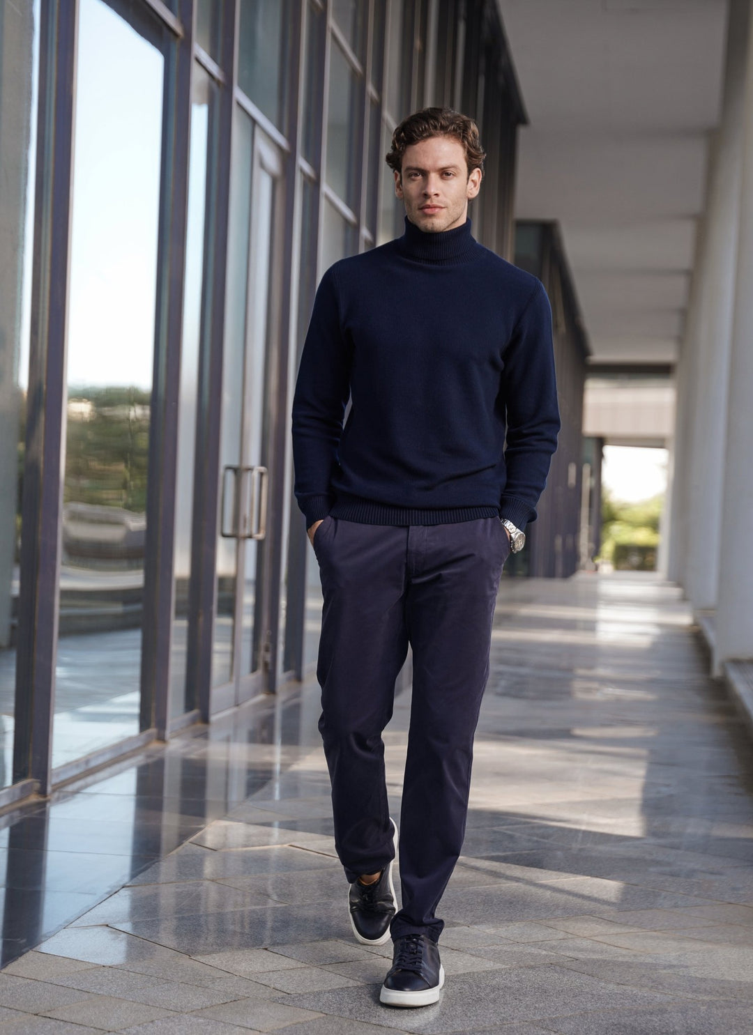 High Turtleneck Pullover - Roban