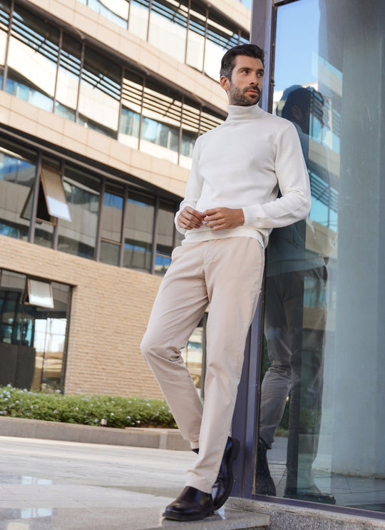 High Turtleneck Pullover - Roban