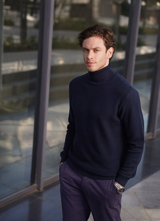High Turtleneck Pullover - Roban