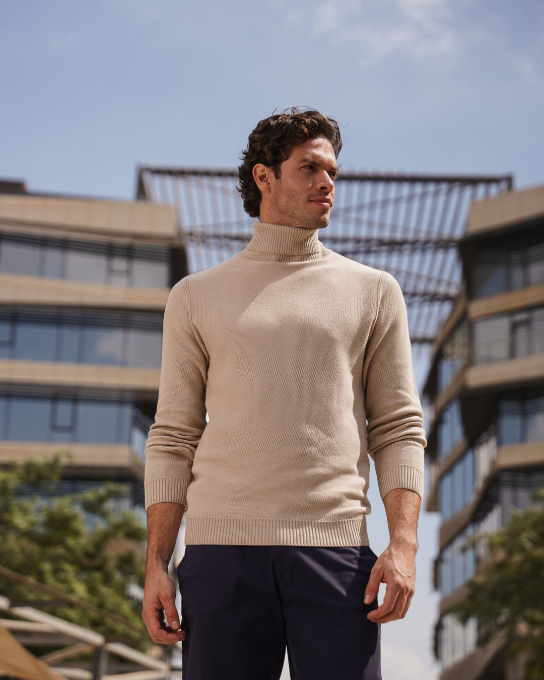 High Turtleneck Pullover - Roban