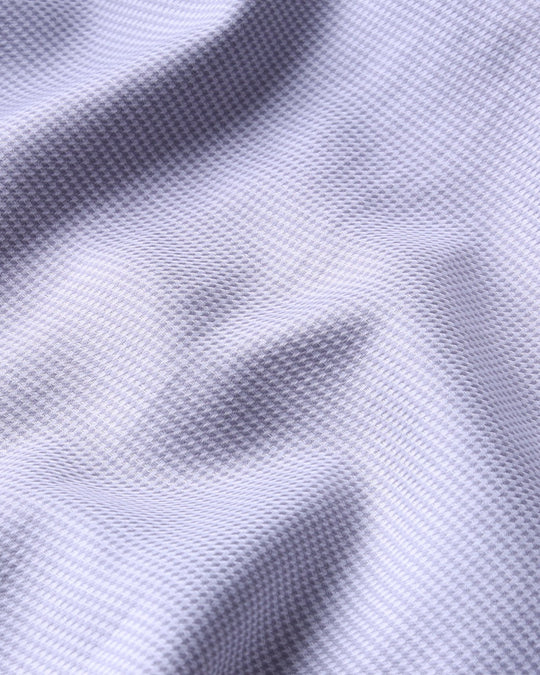 JACQUARD COTTON SLIM FIT SHIRT - Roban