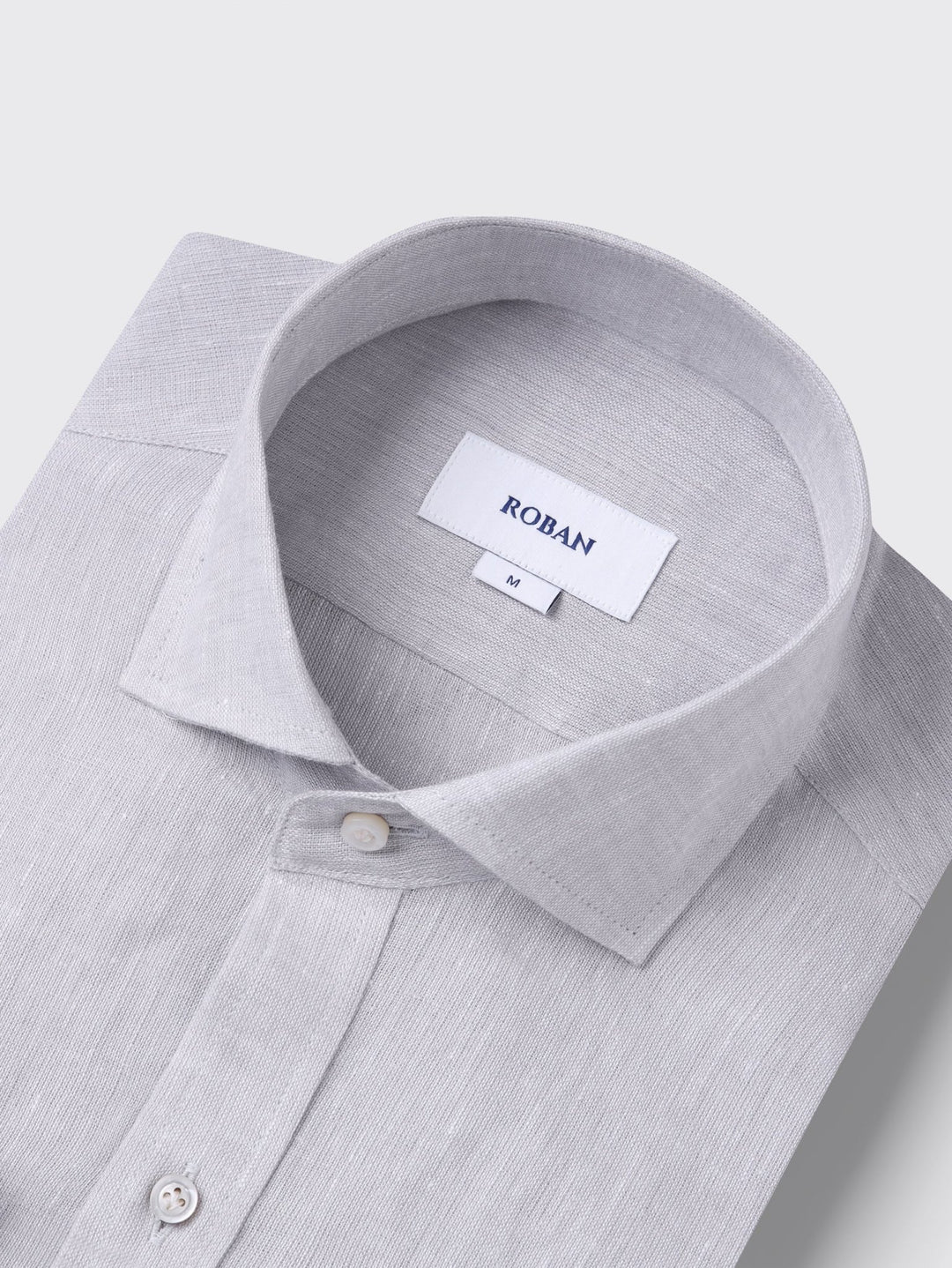 Linen Shirt PLAIN WASHED REGULAR FIT SHIRT - Roban