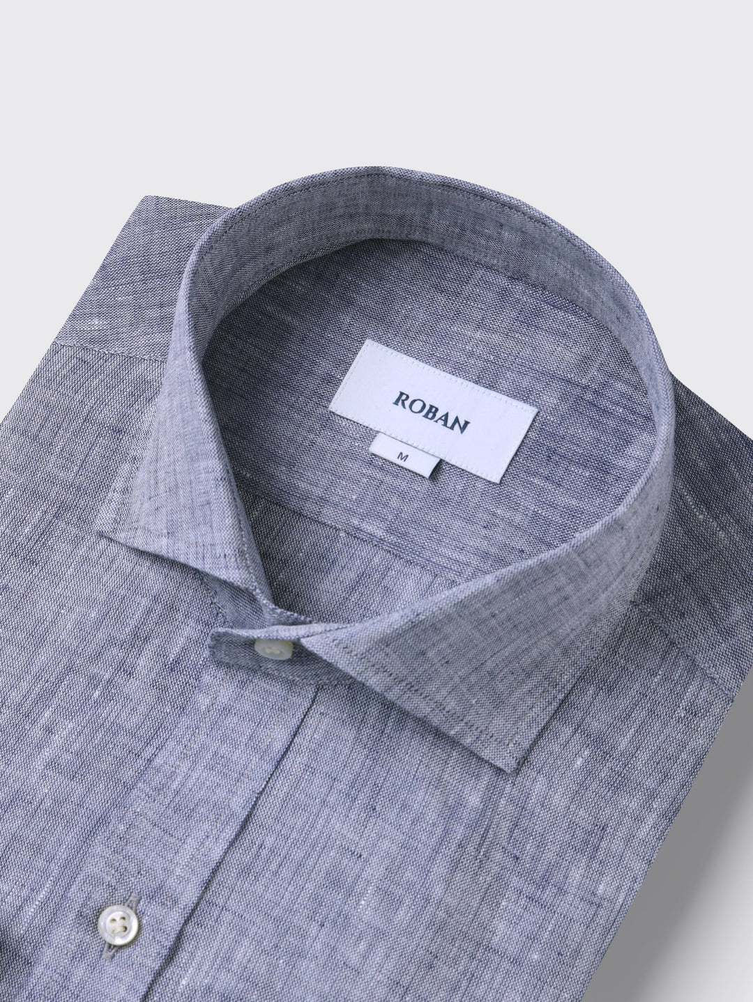 Linen Shirt PLAIN WASHED REGULAR FIT SHIRT - Roban