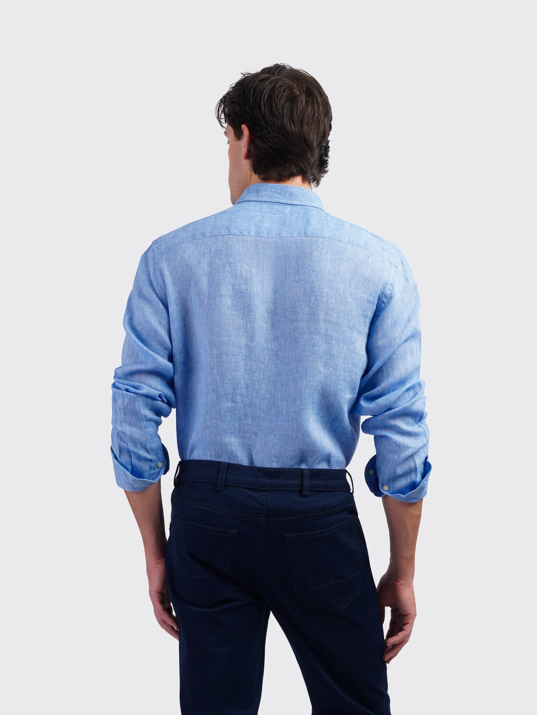 Linen Shirt PLAIN WASHED REGULAR FIT SHIRT - Roban