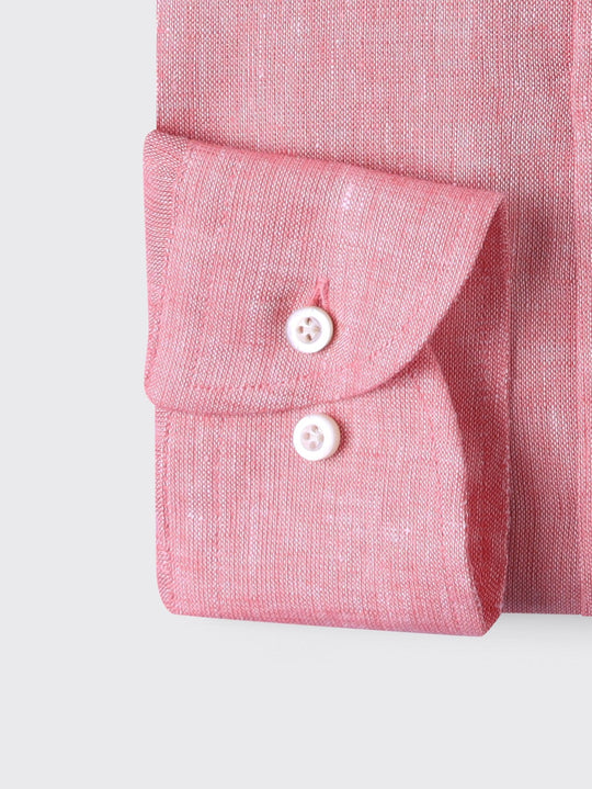 Linen Shirt PLAIN WASHED REGULAR FIT SHIRT - Roban