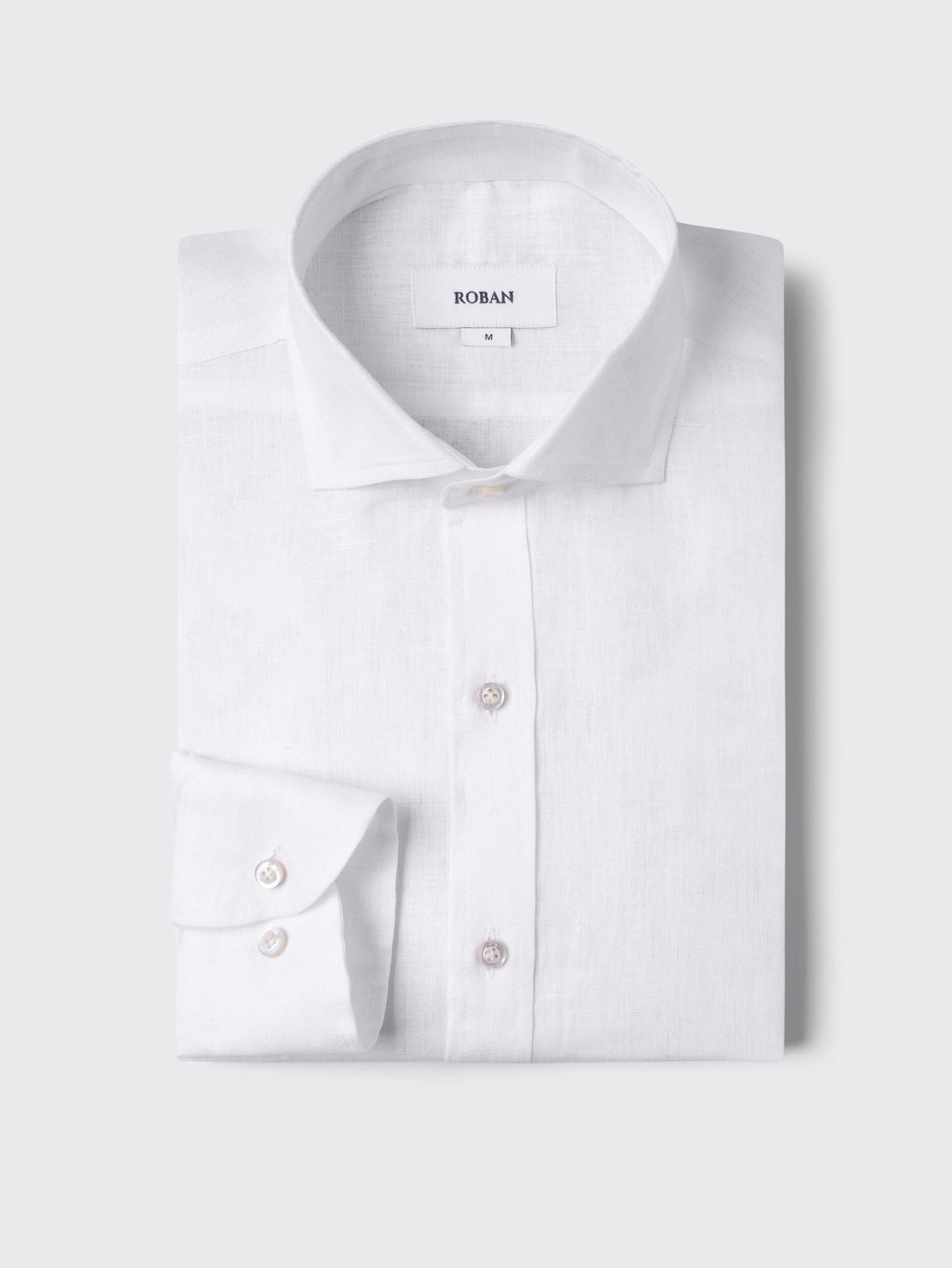 Linen Shirt PLAIN WASHED REGULAR FIT SHIRT - Roban