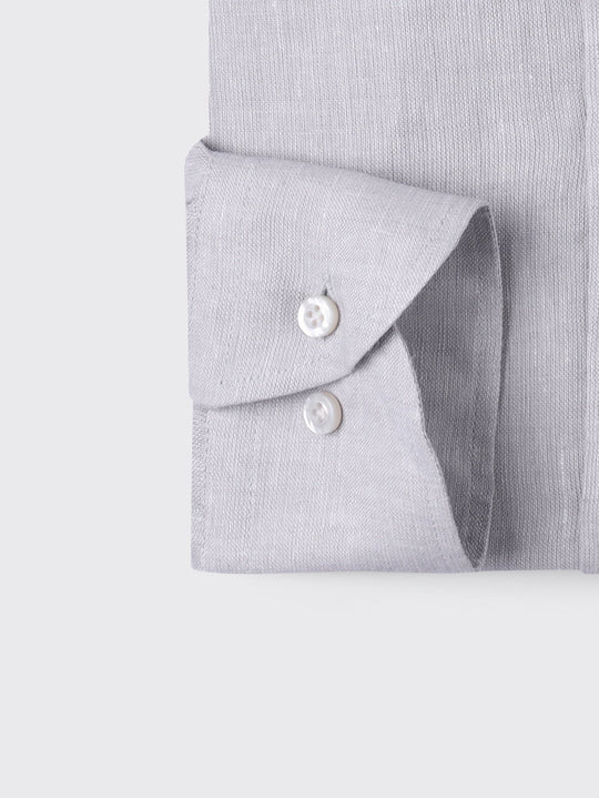 Linen Shirt PLAIN WASHED REGULAR FIT SHIRT - Roban
