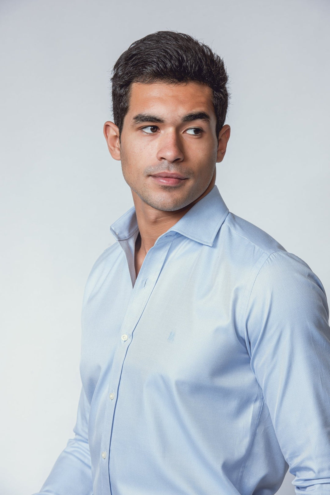 MICRO - RIBBED REGULAR FIT SHIRT - Roban