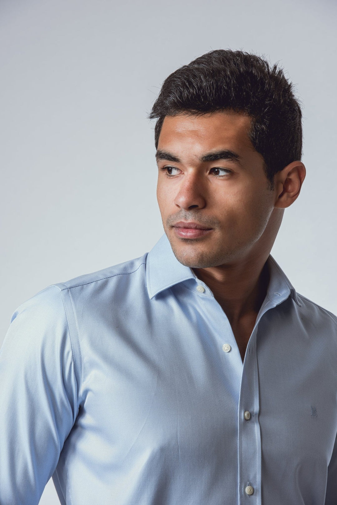 MICRO - RIBBED REGULAR FIT SHIRT - Roban