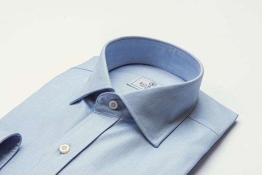MICRO - RIBBED REGULAR FIT SHIRT - Roban