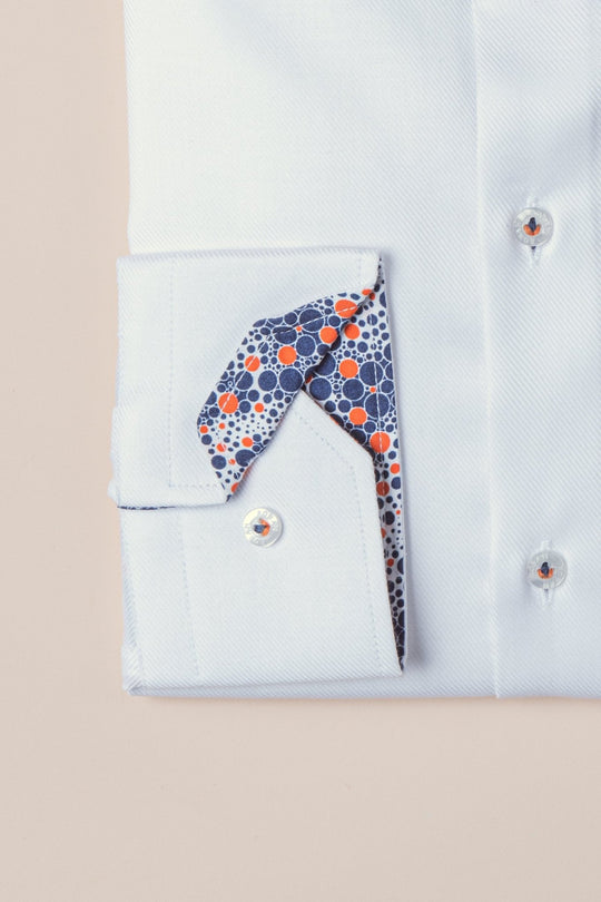 MICRO - RIBBED SLIM FIT SHIRT - Roban