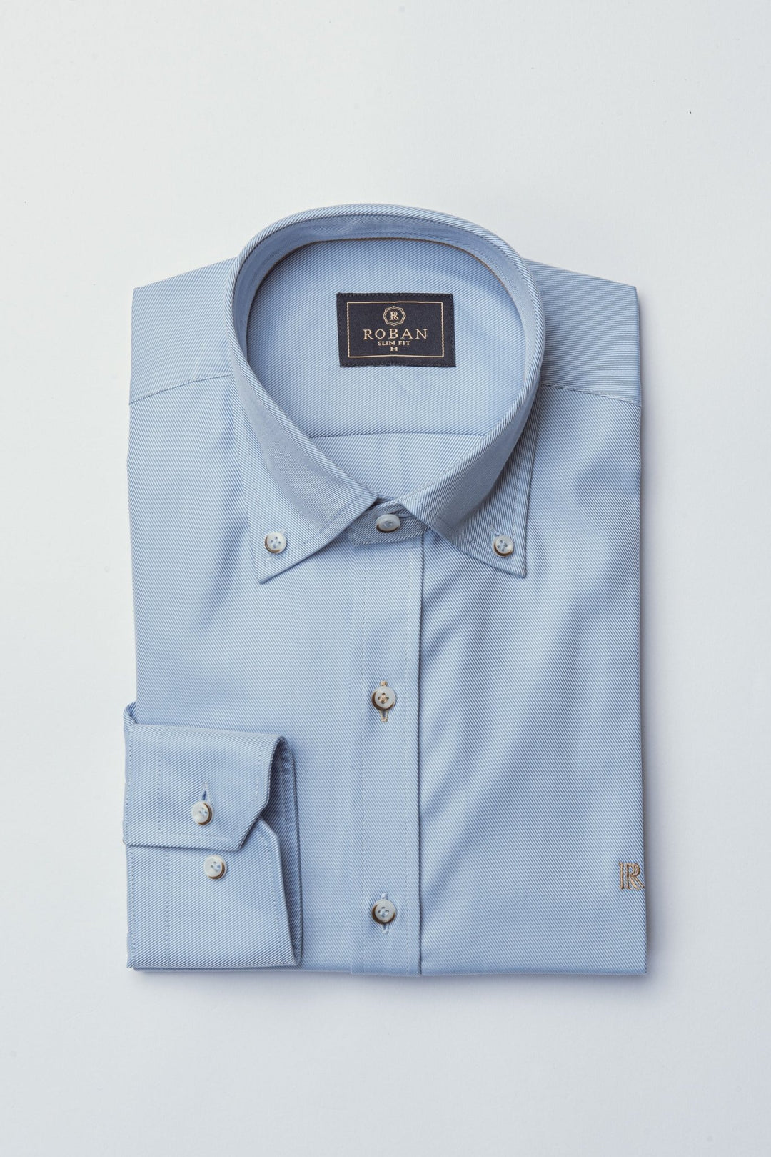 MICRO - RIBBED SLIM FIT SHIRT - Roban
