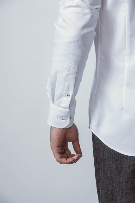 MICRO - RIBBED SLIM FIT SHIRT - Roban