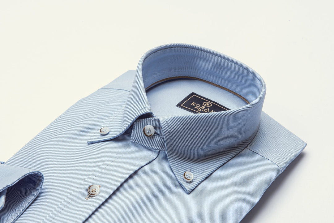 MICRO - RIBBED SLIM FIT SHIRT - Roban