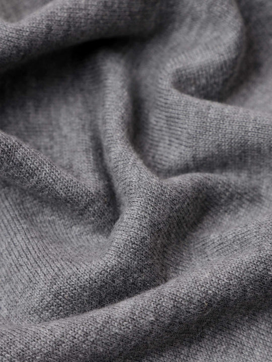 Plain Button - Up Turtleneck Pullover - Roban