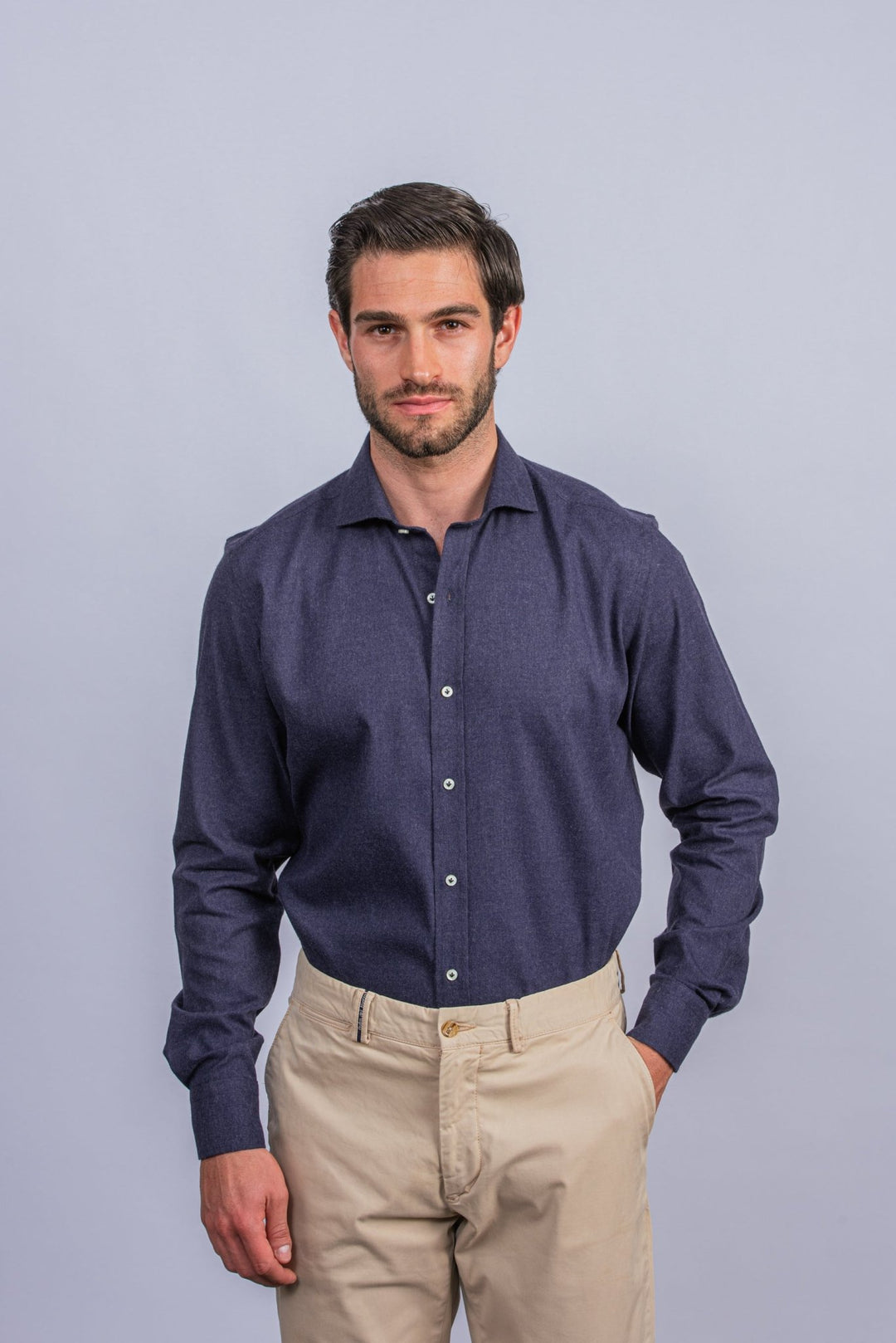 Plain Flannel Cotton Regular Fit - Roban