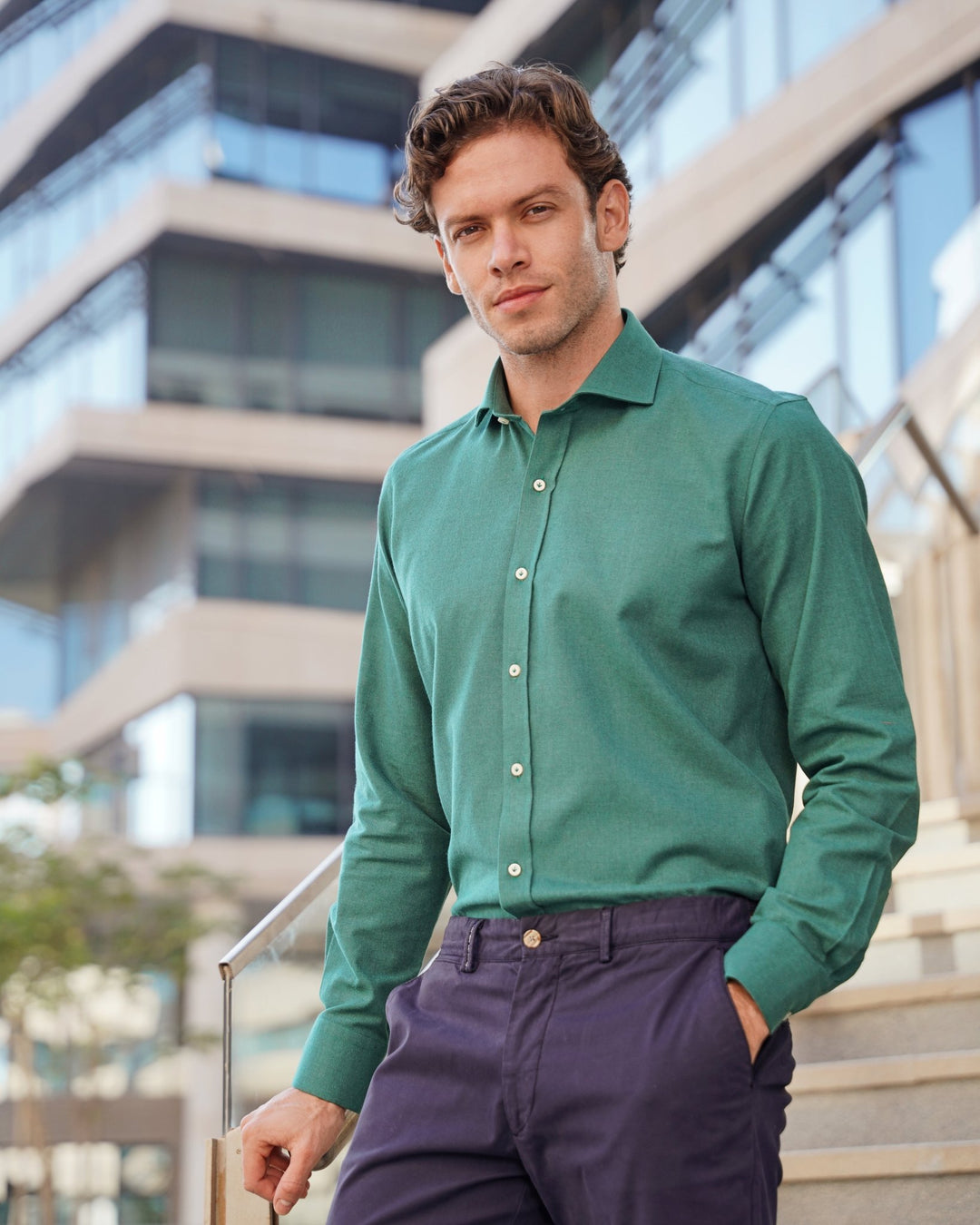 Plain Flannel Cotton Regular Fit - Roban