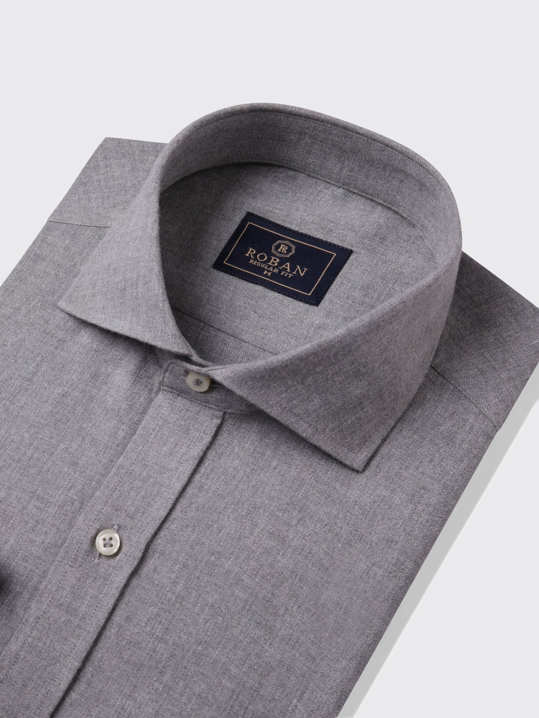 Plain Flannel Cotton Regular Fit - Roban