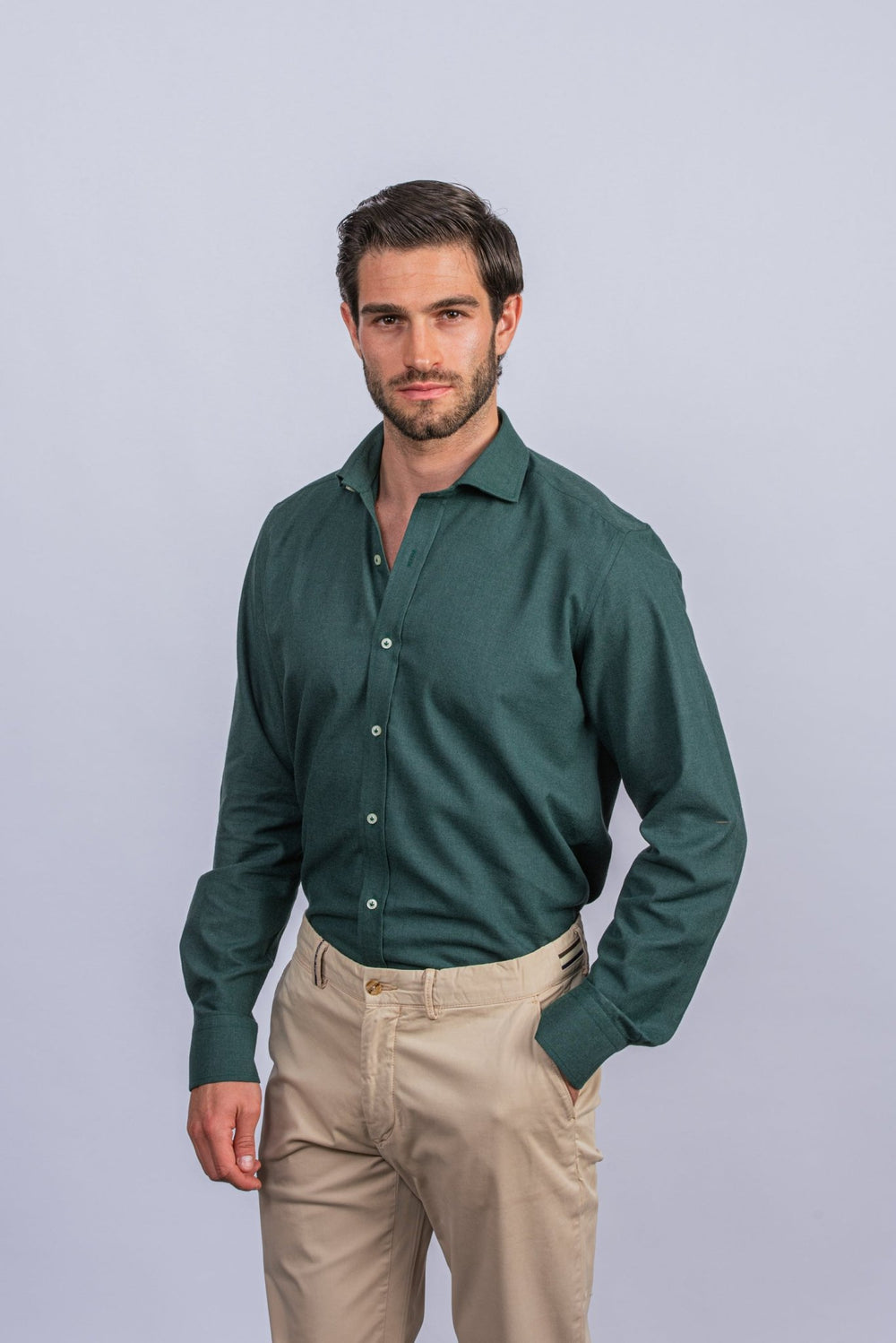 Plain Flannel Cotton Regular Fit - Roban