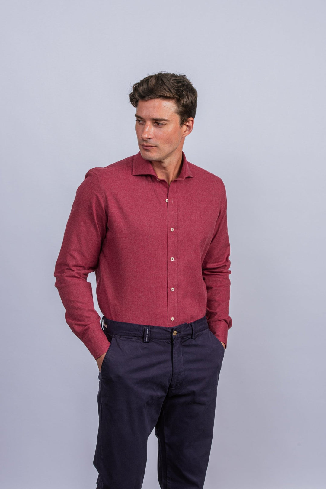 Plain Flannel Cotton Regular Fit - Roban