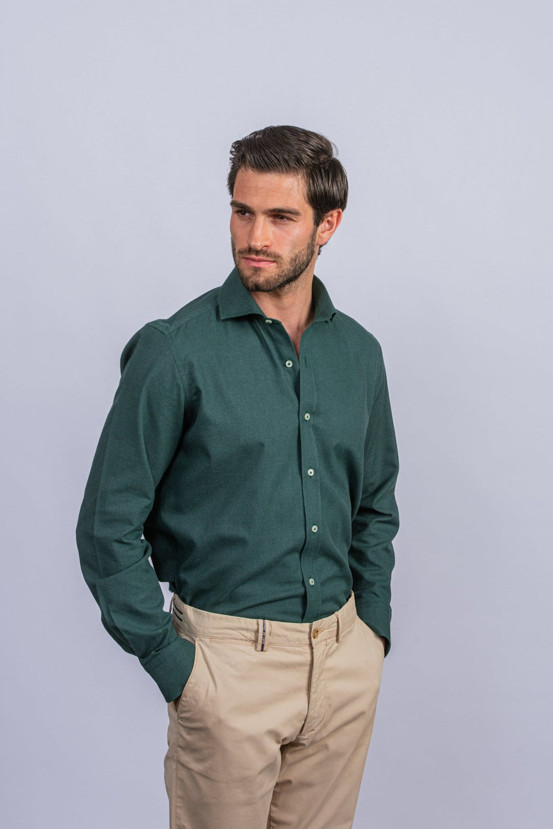 Plain Flannel Cotton Regular Fit - Roban