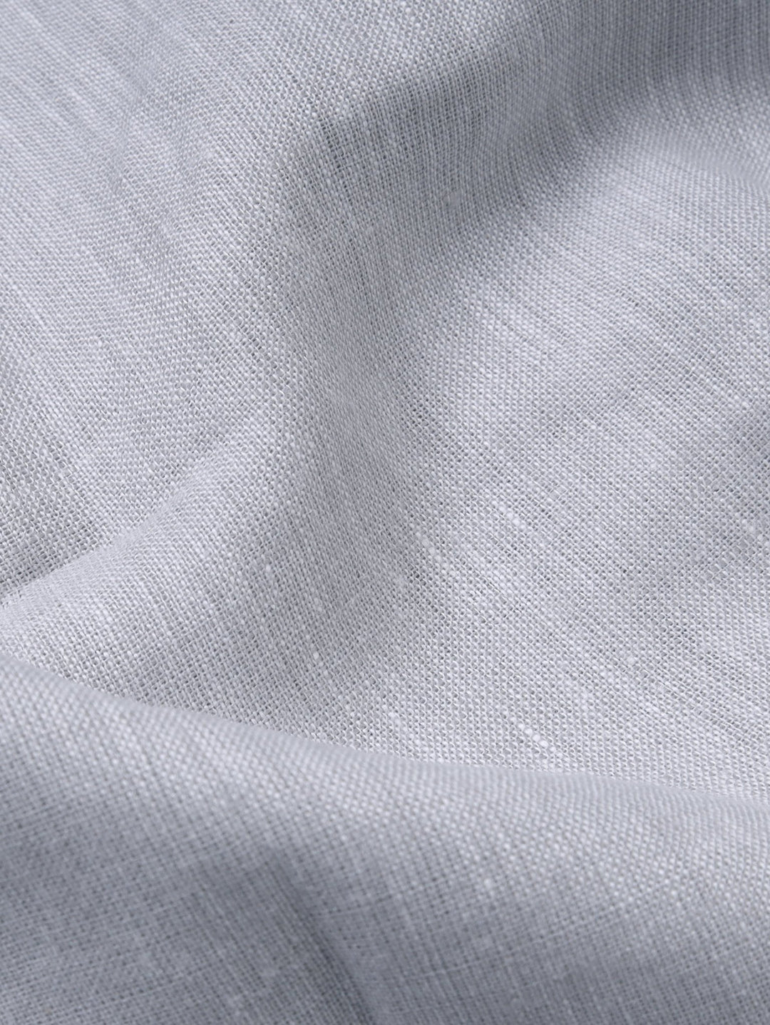 PLAIN WASHED LINEN REGULAR FIT SHIRT - Roban