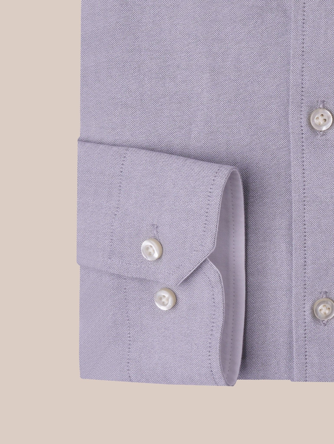 PLAIN WASHED OXFORD REGULAR FIT SHIRT - Roban