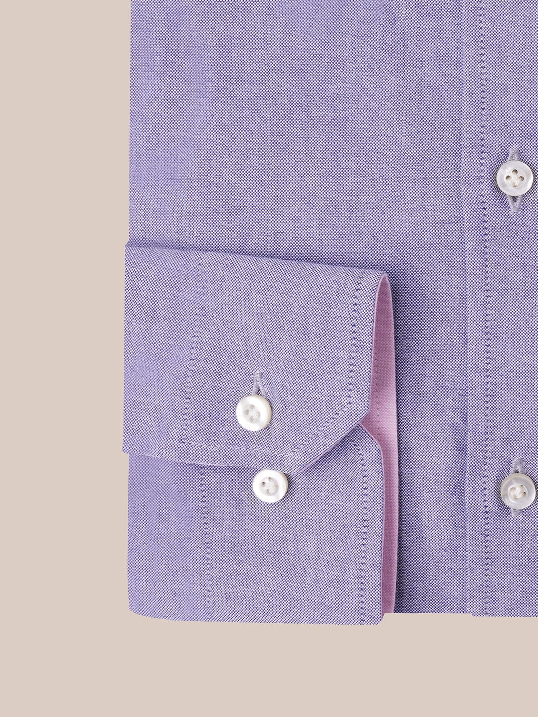 PLAIN WASHED OXFORD REGULAR FIT SHIRT - Roban