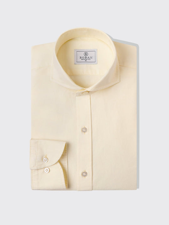 PLAIN WASHED OXFORD REGULAR FIT SHIRT - Roban